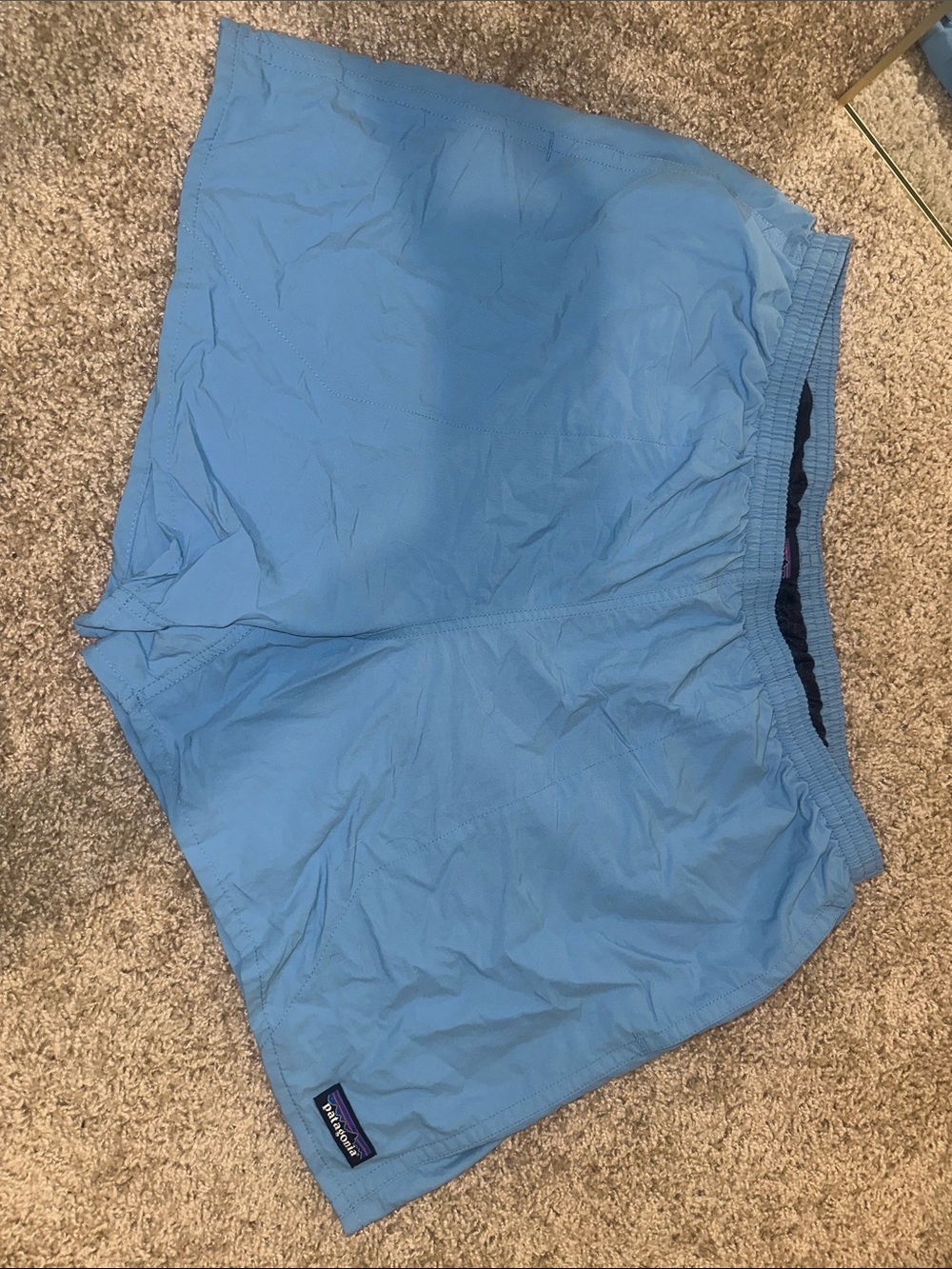 Patagonia Light Blue Men's Swim Trunks